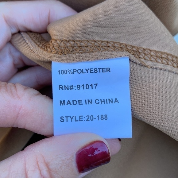 Solitaire Nude Filagree Open Front Faux Suede Jacket - Picture 12 of 14